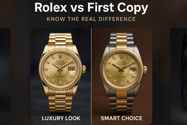 Rolex Original vs. First Copy: What is the Real Difference?