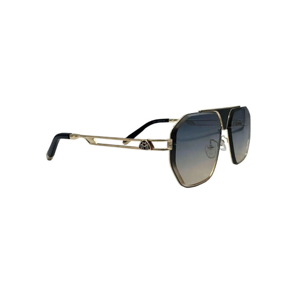 Maybach Octagonal Gradient Sunglasses – First Copy | Luxury Metallic Frame MayBach