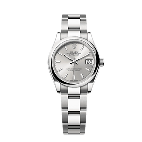 Rolex Oyster Perpetual Datejust Replica – Silver Dial | Women Wrist Watch in Pakistan Elvazon Store