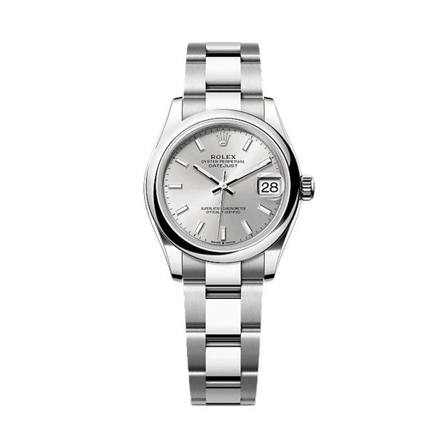 Rolex Oyster Perpetual Datejust Replica – Silver Dial | Women Wrist Watch in Pakistan Elvazon Store